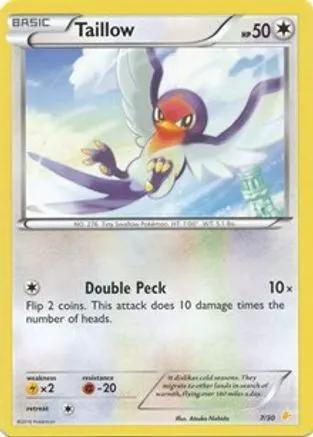 Taillow 007 - XY Trainer Kit Pikachu Libre & Suicune