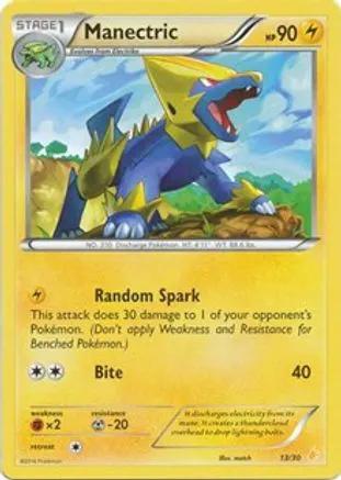 Manectric 022 - XY Trainer Kit Pikachu Libre & Suicune