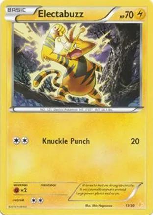 Electabuzz 015 - XY Trainer Kit Pikachu Libre & Suicune