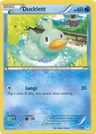 Ducklett 024 - XY Trainer Kit Pikachu Libre & Suicune