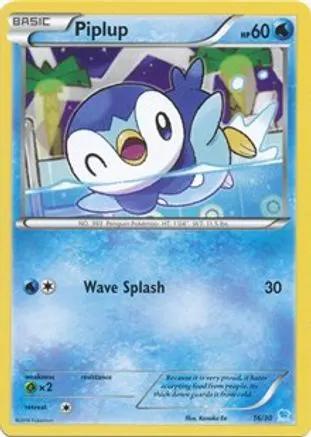 Piplup 016 - XY Trainer Kit Pikachu Libre & Suicune