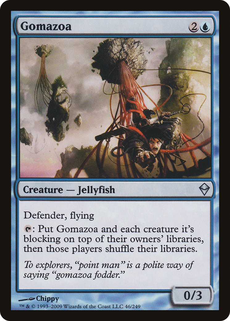 Gomazoa (ZEN-046) - Zendikar Foil