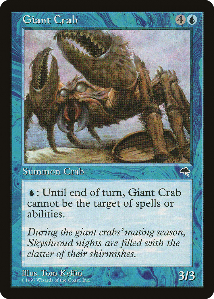 Giant Crab (TMP-066) - Tempest