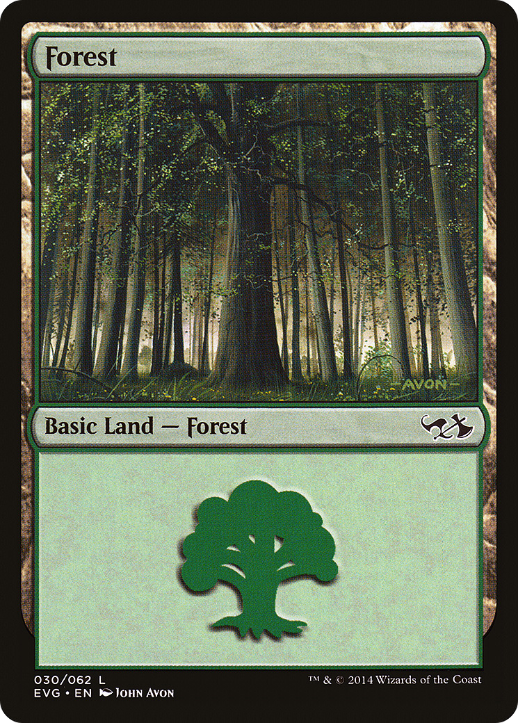 Forest (DD3-030) - Duel Decks Anthology: Elves vs. Goblins
