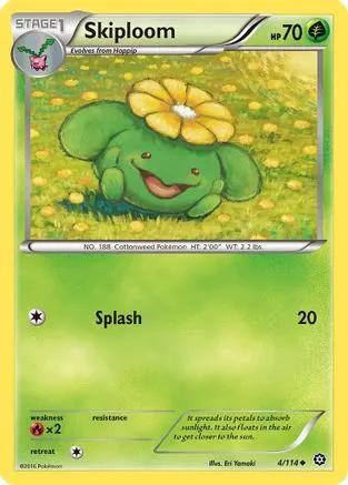 Skiploom 004/114 - XY  Steam Siege