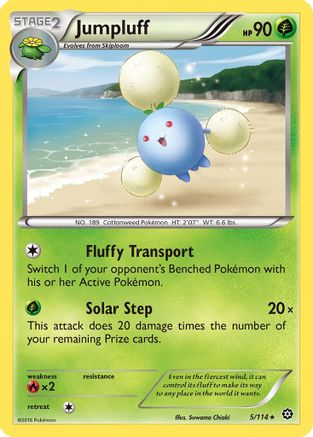 Jumpluff 005/114 - XY  Steam Siege