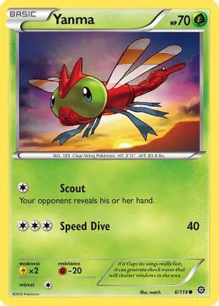 Yanma 006/114 - XY  Steam Siege