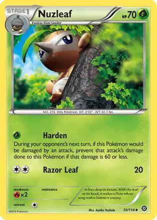 Nuzleaf 010/114 - XY  Steam Siege