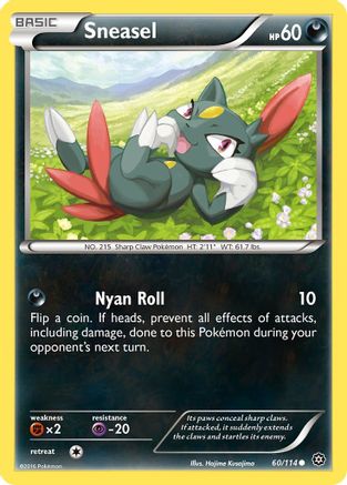 Sneasel 060/114 - XY  Steam Siege