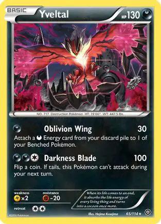 Yveltal 065/114 - XY  Steam Siege Holofoil