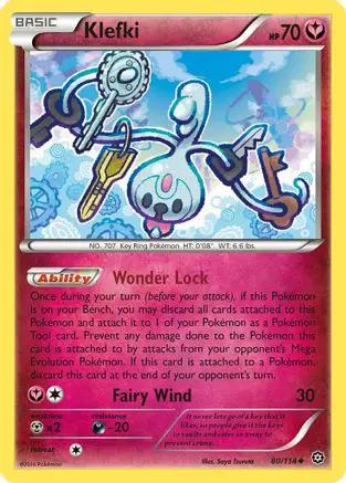 Klefki 080/114 - XY  Steam Siege Reverse Holofoil