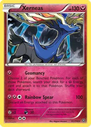 Xerneas 081/114 - XY  Steam Siege Reverse Holofoil