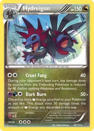 Hydreigon 086/114 - XY  Steam Siege Holofoil