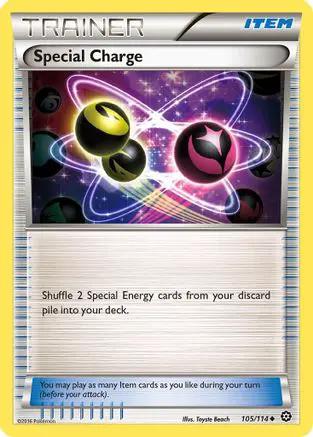 Special Charge 105/114 - XY  Steam Siege