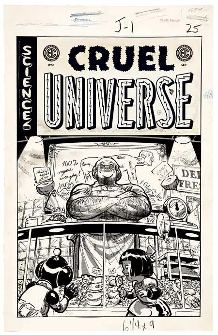 Ec Cruel Universe #2 (Of 5) D 1:20 Riley Rossmo Artist Edition Variant (09/04/2024) Oni