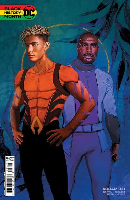Aquamen #1 D Alexis Franklin Black History Month Card Stock Variant (02/22/2022) Dc