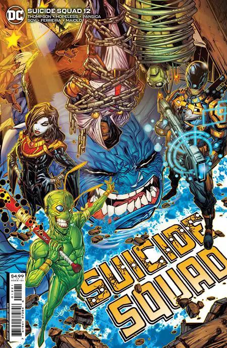 Suicide Squad #12 B Jonboy Meyers Card Stock Variant (02/01/2022) Dc