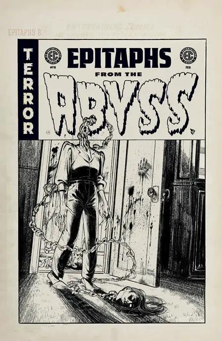 Ec Epitaphs From The Abyss #8 (Of 12) D 1:20 Naomi Franq B&W Artist Edition Variant (02/19/2025) Oni