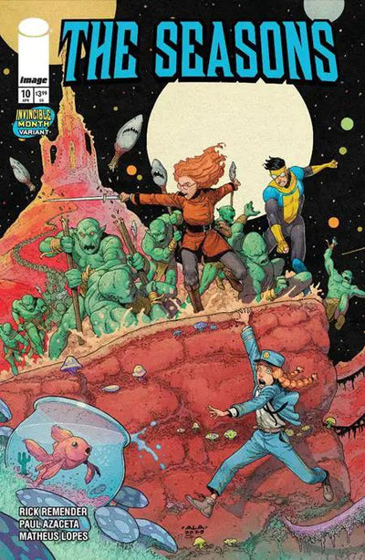 Seasons #9 C Paul Azaceta Invincible Team-Up (03/11/2026) Image
