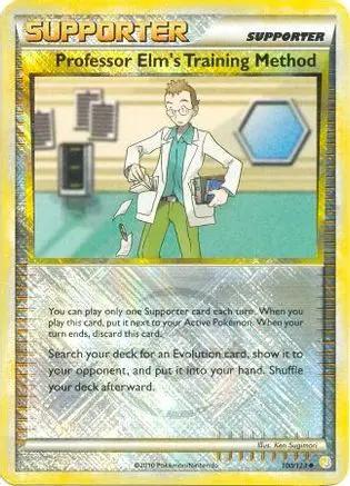 Professor Elm's Training Method (League Promo) 100/123 - League & Championship Cards Reverse Holofoil