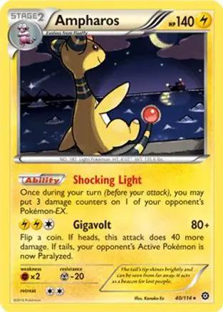 Ampharos (XY Steam Siege) 040/114 - Deck Exclusives