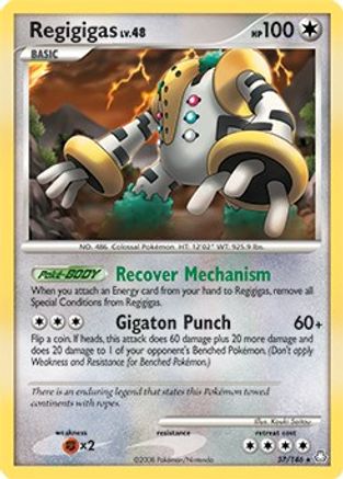 Regigigas (DP Legends Awakened) 037/146 - Deck Exclusives Holofoil