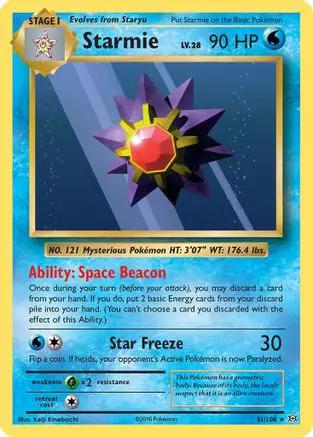 Starmie 031/108 - XY  Evolutions