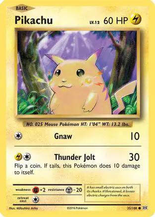 Pikachu 035/108 - XY  Evolutions