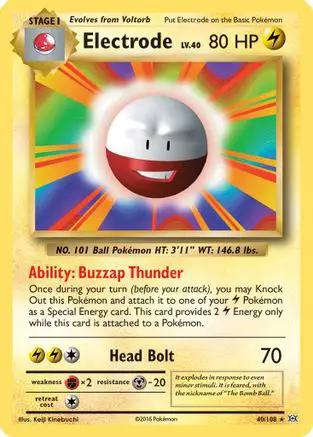 Electrode 040/108 - XY  Evolutions