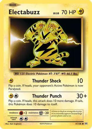 Electabuzz 041/108 - XY  Evolutions