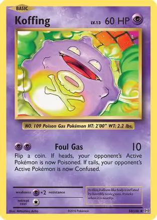 Koffing 050/108 - XY  Evolutions