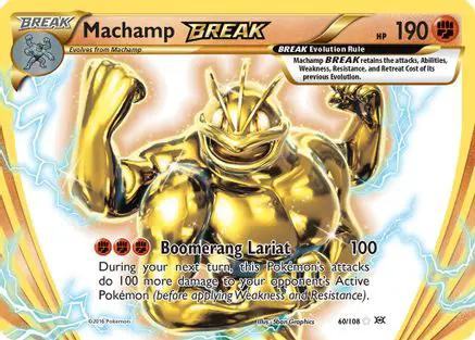 Machamp BREAK 060/108 - XY  Evolutions Holofoil