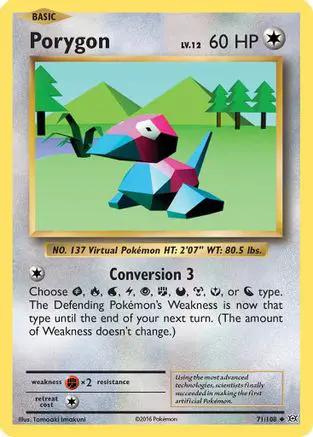 Porygon 071/108 - XY  Evolutions