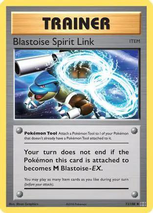 Blastoise Spirit Link 073/108 - XY  Evolutions