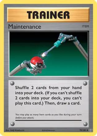 Maintenance 079/108 - XY  Evolutions Reverse Holofoil