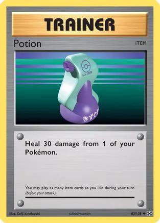 Potion 083/108 - XY  Evolutions Reverse Holofoil
