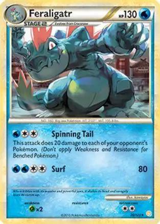 Feraligatr (Cosmos Holo) 020/123 - Deck Exclusives Holofoil
