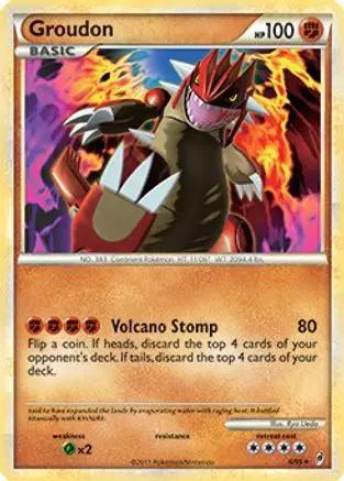 Groudon (Call of Legends) 006/095 - Deck Exclusives