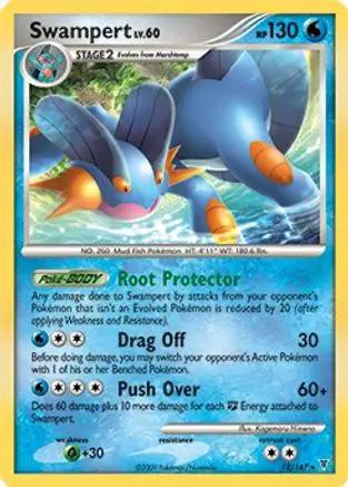 Swampert (DPPt Supreme Victors) 012/147 - Deck Exclusives