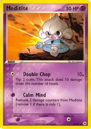 Meditite 065 - EX Battle Stadium