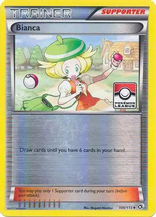 Bianca (Pokemon League) 109/113 - League & Championship Cards Reverse Holofoil
