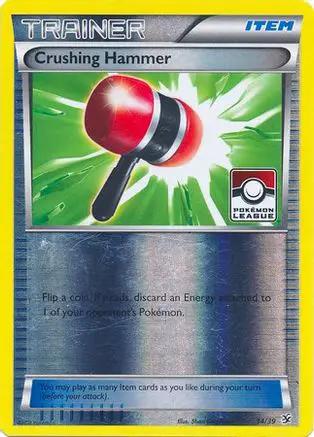 Crushing Hammer (Pokemon League) 034/39 - League & Championship Cards Reverse Holofoil
