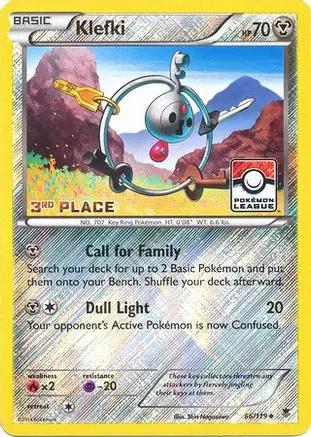 Klefki (Pokemon League) [3rd Place] 066/119 - League & Championship Cards Reverse Holofoil