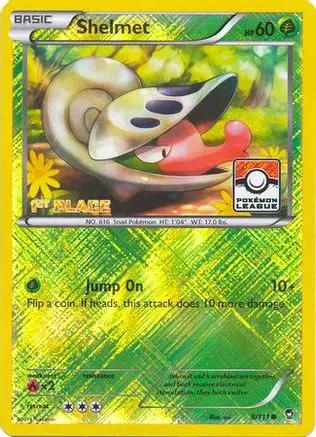 Shelmet 008/111 - League & Championship Cards - Reverse Holofoil