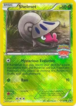 Shelmet (Championship Series) 011/101 - League & Championship Cards Reverse Holofoil