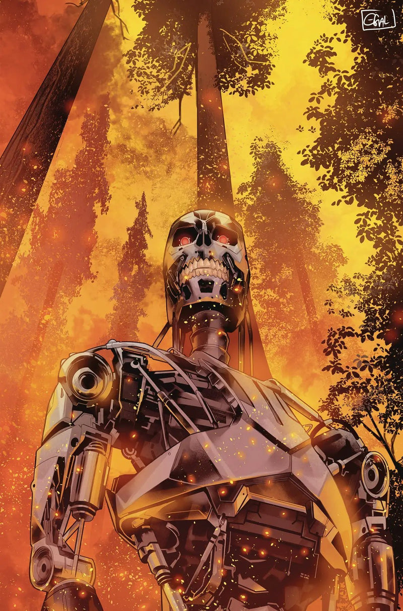 Terminator #1 N 1:15 Edwin Galmon Foil Virgin Variant (10/09/2024) Dynamite