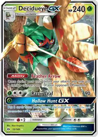 Decidueye GX 012/149 - SM Base Set Holofoil
