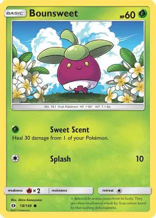 Bounsweet 018/149 - SM Base Set