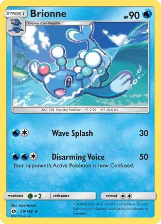 Brionne 040/149 - SM Base Set Reverse Holofoil