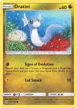 Dratini 094/149 - SM Base Set Reverse Holofoil